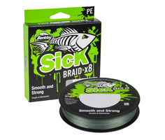 PLECIONKA BERKLEY SICK X8 MOSS GREEN 150m