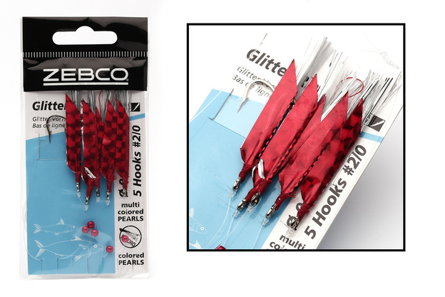 PRZYWIESZKA MAKRELOWA ZEBCO GLITTER RIG 2/0