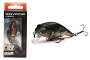 717 - SAVAGE GEAR WOBLER 3D GOBY CRANK SR - UV RED AND BLACK