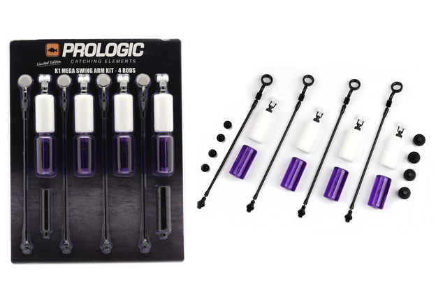 ZESTAW SWINGERÓW PROLOGIC K1 MEGA ARM WHITE/PURPLE