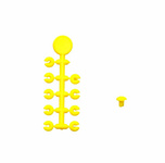 STOPERY DO BAIT FLOSS UNDERCARP - ŻÓŁTY