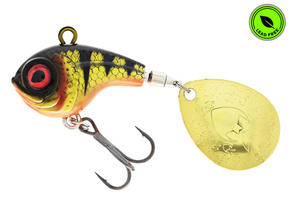 WIRUJĄCY OGONEK WESTIN DROPBITE SPIN TAIL JIG - BLING PERCH