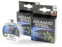 MATERIAŁ PRZYPONOWY ARAMID STEEL ZIELONY-5m - MAX 