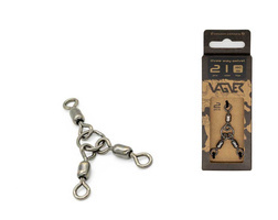 POTRÓJNE KRĘTLIKI VAGNER THREE SWIVEL 1/0+5 - 180kg