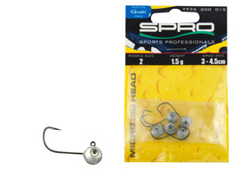 GŁÓWKI JIGOWE SPRO MICRO JIGHEAD 1,5g/4