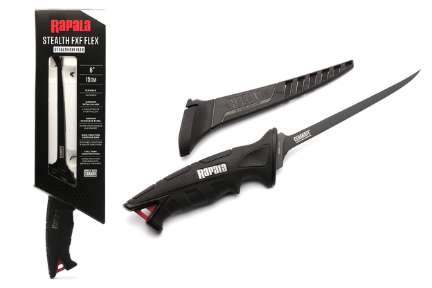 NOŻ DO FILETOWANIA RAPALA STEALTH FXF FLEXIBLE 15cm