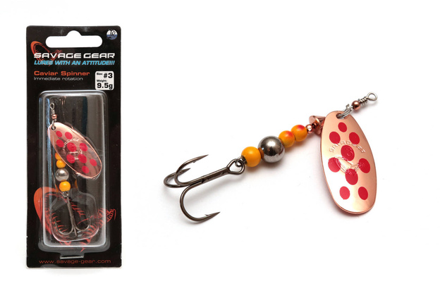 OBROTÓWKA SAVAGE GEAR CAVIAR - COPPER