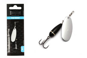 OBROTÓWKA HANSEN TROUT SPINNER 3/10g - BLACK SILVER