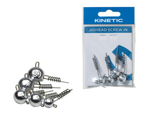 GŁÓWKI Z WKRĘTKĄ KINETIC ZINC 30g/2szt