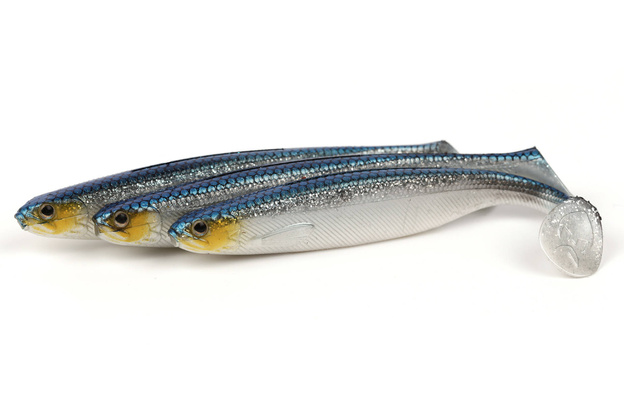GUMA WESTIN SHAD TEEZ SLIM - BLUE HEADLIGHT