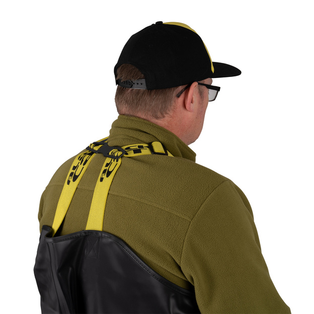 SPODNIOBUTY PVC BLACK CAT BOOTED WADERS