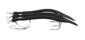 5404582 - AQUANTIC PRZYWIESZKA AQ GUMMI MAKK 8/0 - BLACK