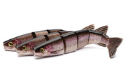 NPS - FOX RAGE GUMA PRO SHAD JOINTED - SUPER NATURAL RAINBOW TROUT
