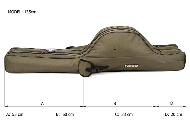 POKROWIEC II-KOMOROWY NECO 135cm