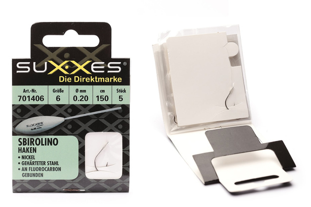 701404 - SUXXES HACZYK Z PRZYPONEM SBIROLINO 4/5szt