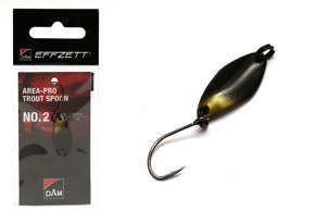 60182 - DAM BŁYSTKA PSTRĄGOWA 2,3cm - BLACK/GOLD