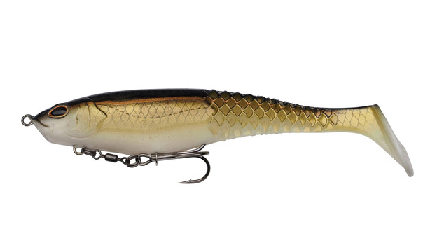 GUMA BERKLEY POWERBAIT CULLSHAD SHALLOW 15cm/34g - GOLD SHAD