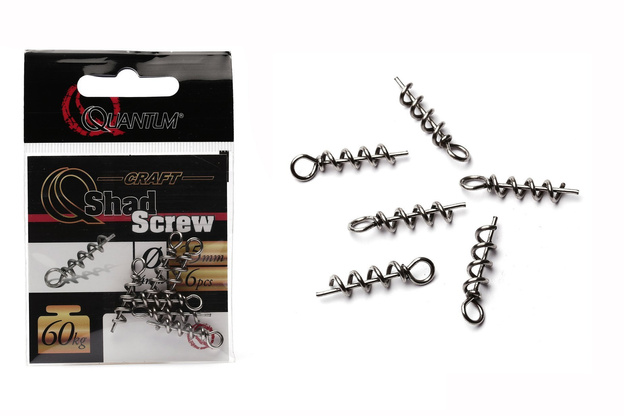 6236003 - QUANTUM WKRĘCANA SPIRALA SCREW 50mm/6szt