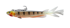 GUMA DAIWA PROREX V-MARLEY PELAGIC SHAD 21cm - NATURAL PERCH UV