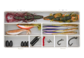 ZESTAW PRZYNĘT W PUDEŁKU WESTIN PERCH BOX DROPSHOT 45szt