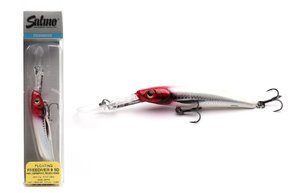 WOBLER SALMO FREEDIVER SDR 9cm- HOLOGRAPHIC RED HEAD