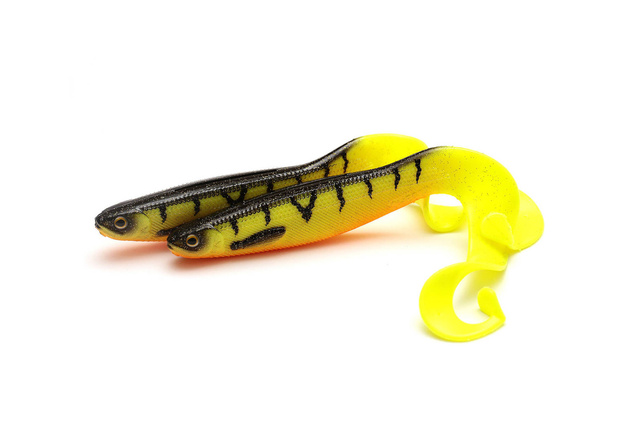 GUMA WESTIN CURL TEEZ - FIRE PERCH 8,5cm/2szt