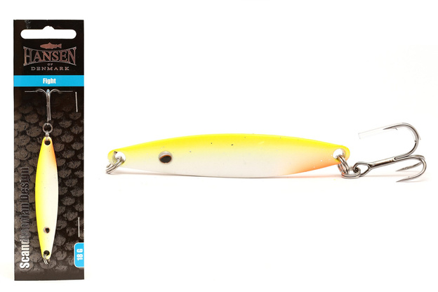 WAHADŁÓWKA HANSEN FIGHT SD - UV YELLOW/PEARL WHITE