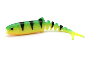 GUMA SAVAGE GEAR CANNIBAL MINNOW V-TAIL - FIRETIGER