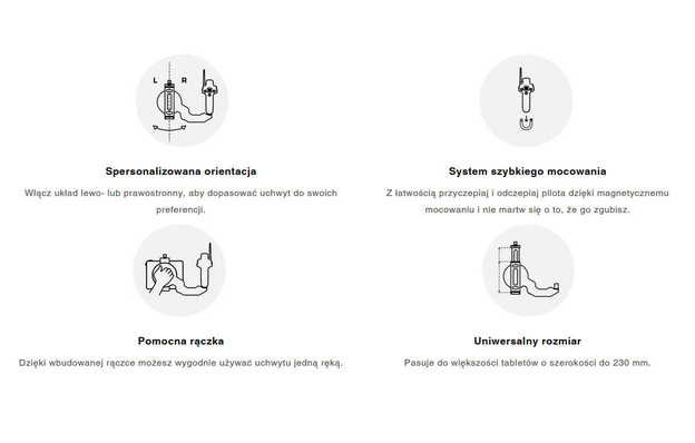 DEEPER UCHWYT NA TABLET I PILOTA DEEPER QUEST