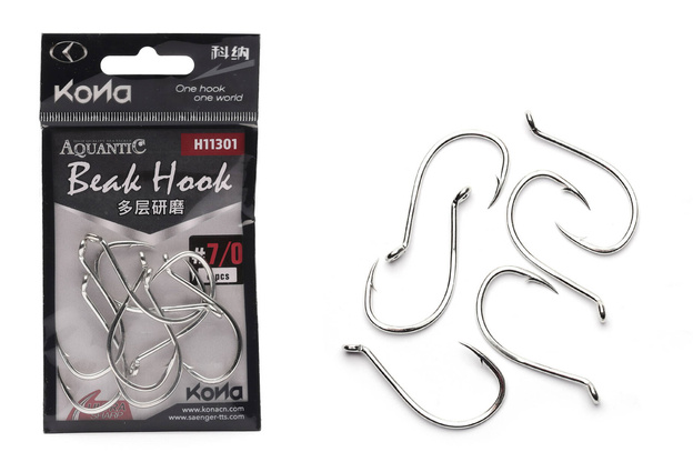 HAKI AQUANTIC KONA H11301 TN BEAK 8/0-6szt