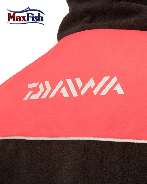 BEZRĘKAWNIK POLAR DAIWA CZARNO-CZERWONY