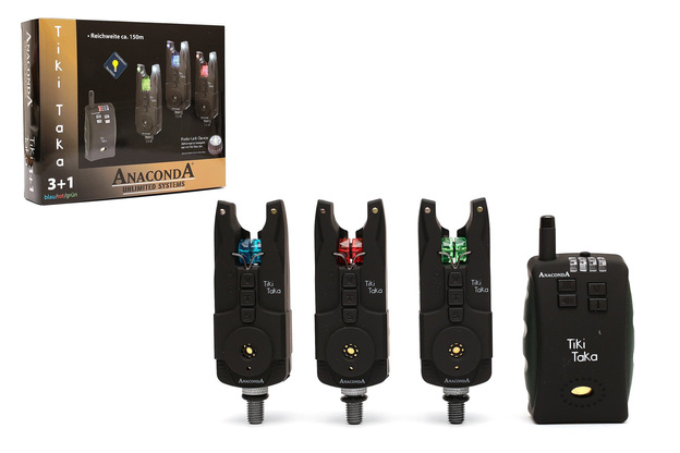 ZESTAW SYGNALIZATORÓW ANACONDA TIKI TAKA 3+1