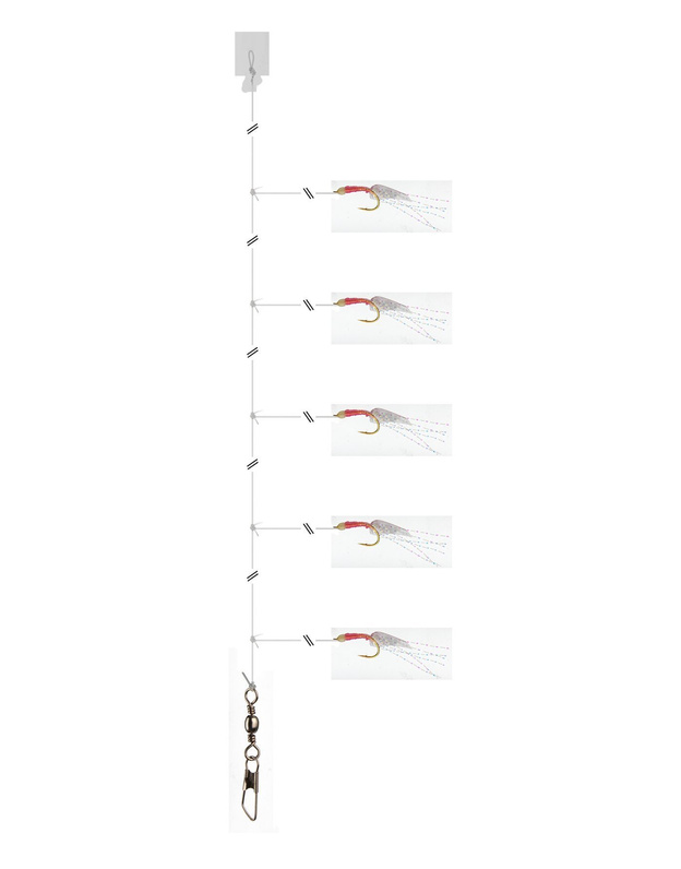 MORSKI PRZYPON ŚLEDZIOWY DAIWA PINK GLOW
