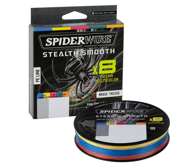 PLECIONKA SPIDERWIRE STEALTH SMOOOTH 8