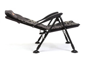 FOTEL WĘDKARSKI Z REGULACJĄ OPARCIA SAKANA CAMO 2