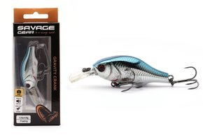 716 - SAVAGE GEAR WOBLER GRAVITY CRANK MR - BLUE CHROME