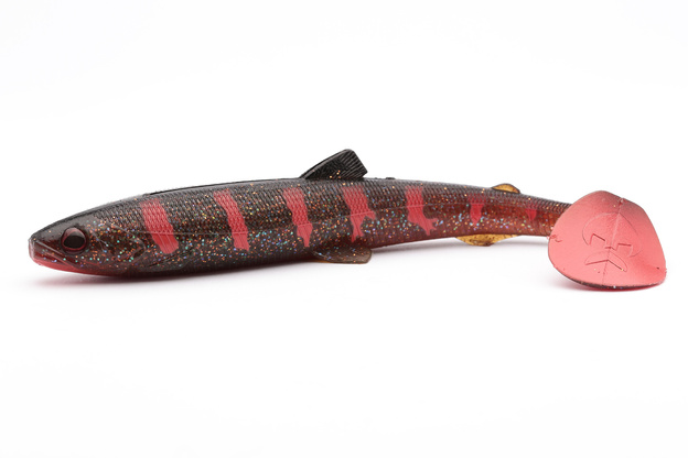 GUMA WESTIN BULLTEEZ 18cm - MOTOROIL BLOOD UV