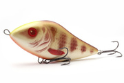 UNIKATOWY SALMO WOBLER SLIDER FLOATING 7cm - SPOTTED BROWN PERCH