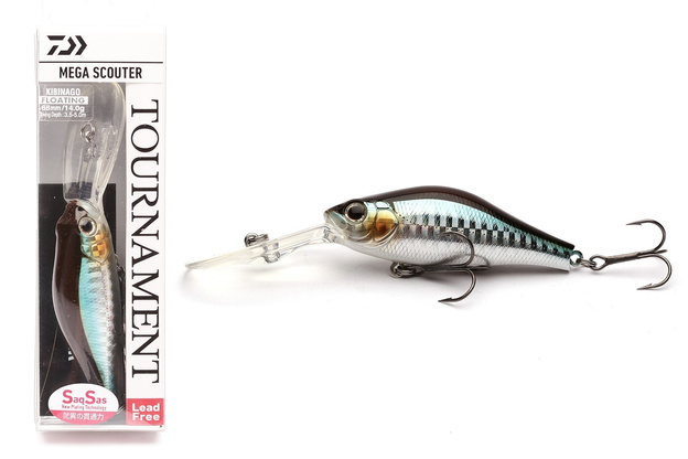 WOBLER DAIWA TOURNAMENT MEGA SCOUTER 68mm/14g