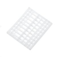 85510/W - STOPERY DO KULEK- PELLETU - WHITE