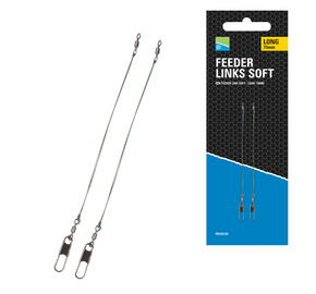 ŁĄCZNIK DO KOSZYCZKA PRESTON FEEDER LINKS SOFT SHORT 75mm
