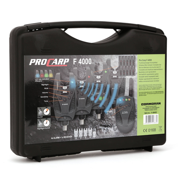 ZESTAW SYGNALIZATORÓW Z CENTRALKĄ CORMORAN F-4000 2+1