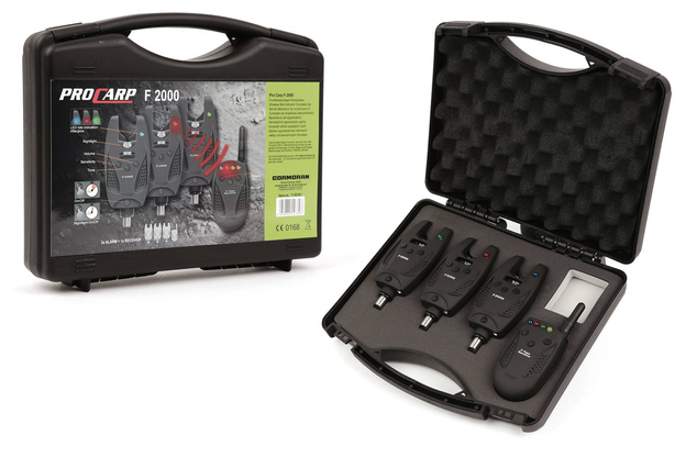 ZESTAW SYGNALIZATORÓW CORMORAN PRO CARP F-2000 3+1