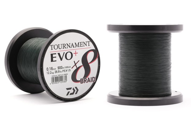 PLECIONKA DAIWA TOURNAMENT X8 BRAID EVO+ 900m