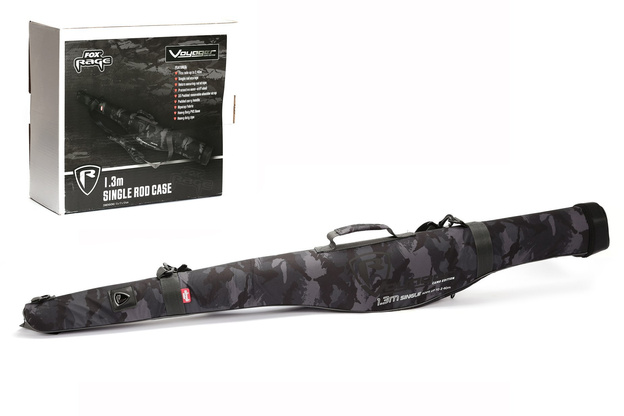 NLU071 - FOX RAGE SZTYWNY POKROWIEC SINGLE CAMO 145cm