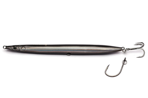 3D SANDEEL PENCIL SAVAGE GEAR 125mm/19g - BLACK SILVER