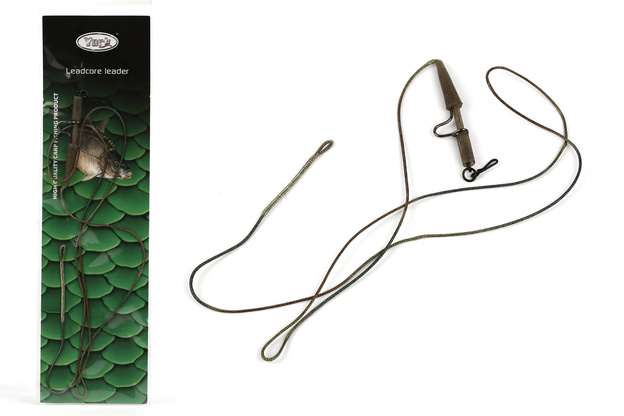 GOTOWY PRZYPON YORK LEADCORE Z SZYBKOZŁĄCZKĄ 78cm