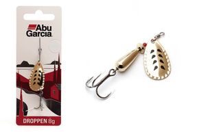 1549 - ABU GARCIA OBROTÓWKA DROPPEN - LF GOLD/BLACK MARKS