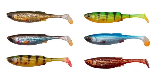 GUMA CRAFT SHAD SAVAGE GEAR 1szt - FIRETIGER