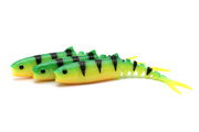 GUMA SAVAGE GEAR CANNIBAL MINNOW V-TAIL - FIRETIGER
